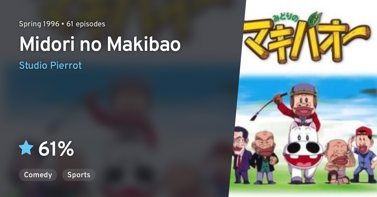 Midori no Makibao · AniList Midori no Makibao · AniList