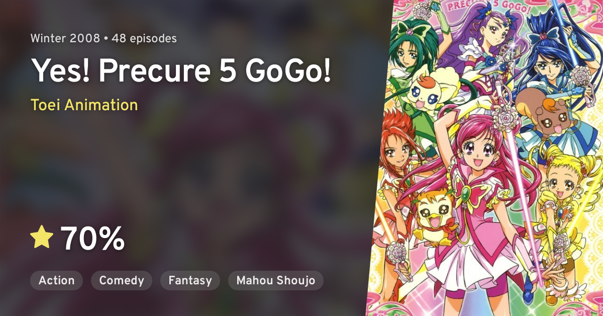Yes Precure 5 Gogo Anilist