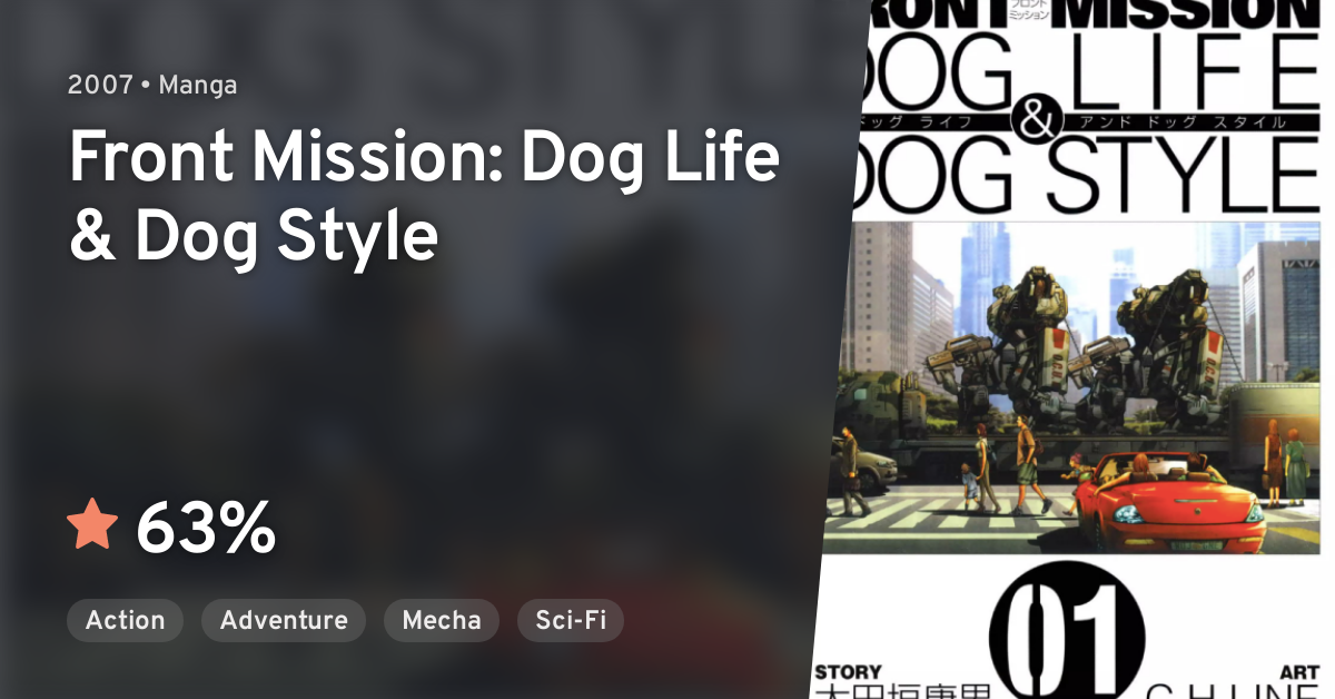 Front Mission Dog Life Dog Style Anilist