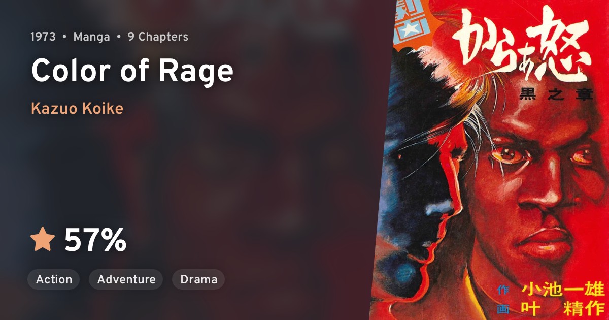 Colored (Color of Rage) · AniList