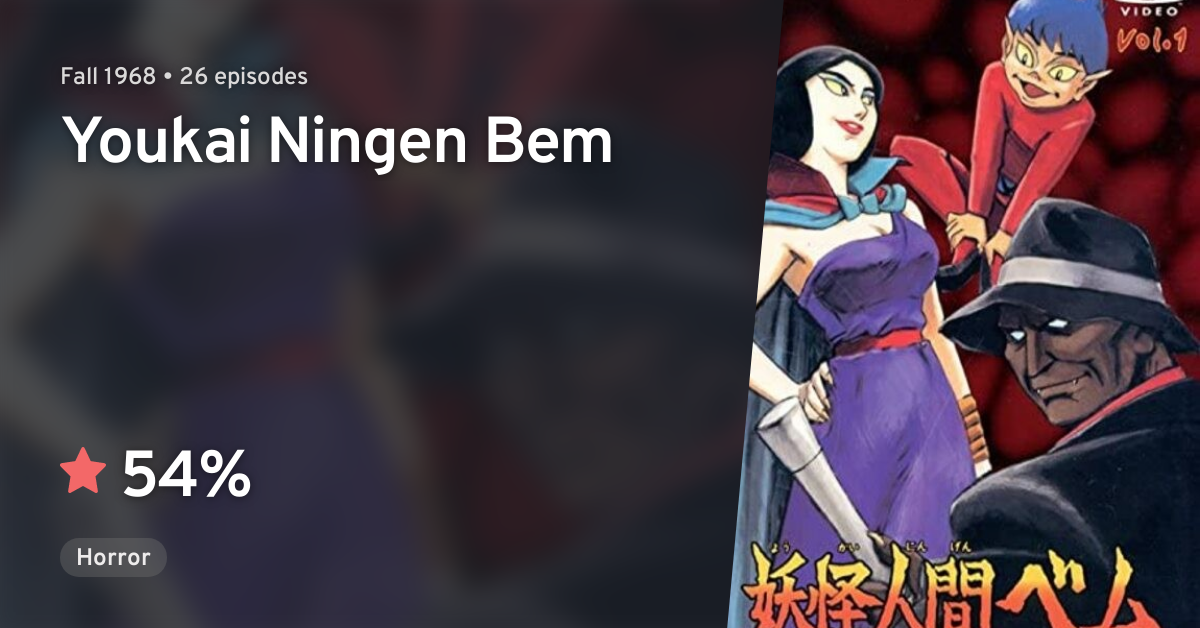 Youkai Ningen Bem · AniList