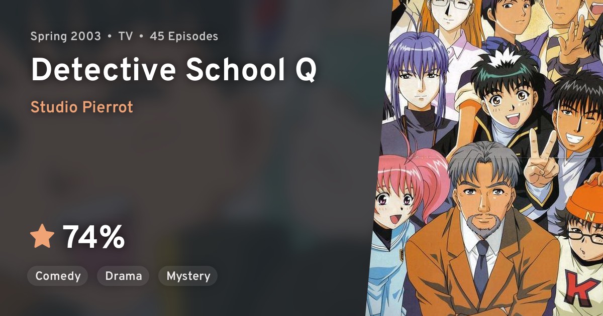 Tantei Gakuen Q (Detective School Q) · AniList