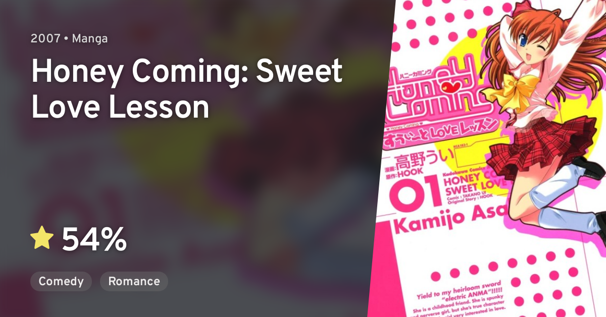 Honey Coming: Sweet Love Lesson · AniList