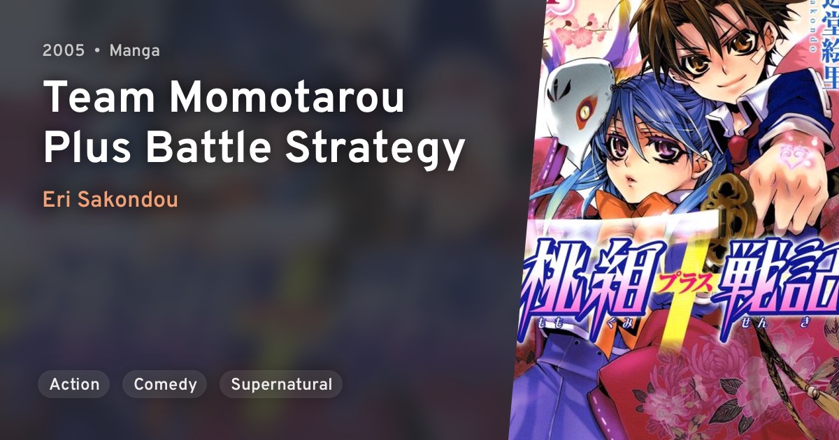 Momogumi Plus Senki (Team Momotarou Plus Battle Strategy) · AniList