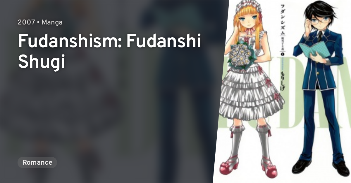 Fudanshism Fudanshi Shugi Anilist
