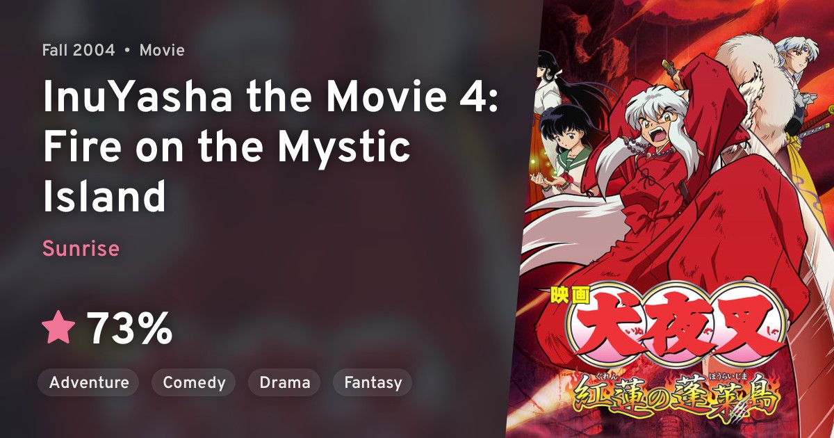 Inuyasha The Movie L Isola Del Fuoco Scarlatto