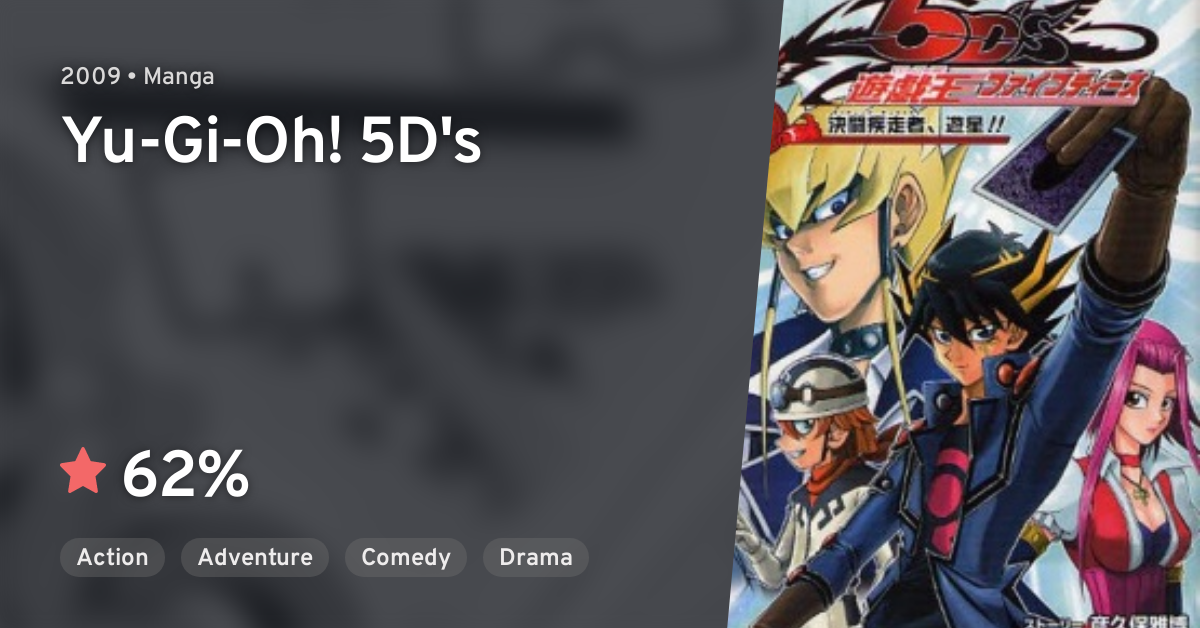 Yu☆Gi☆Oh! 5D's (Yu-Gi-Oh! 5D's) · AniList