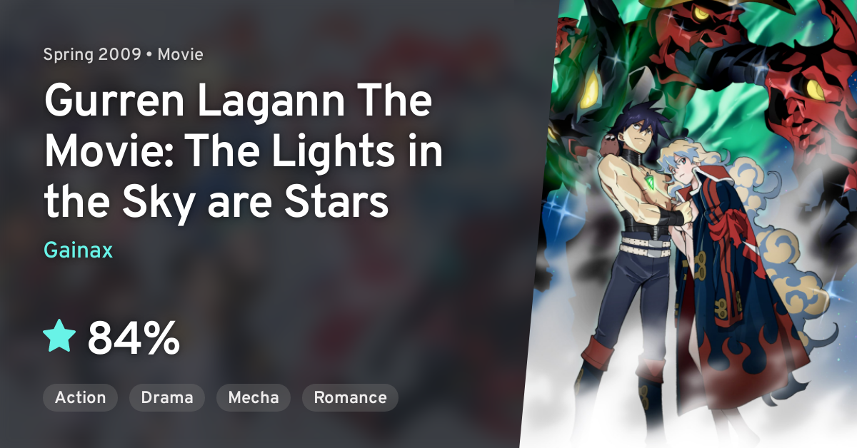 Gurren Lagann Movie 2: Lagann-Hen/The Lights in the Sky are Stars