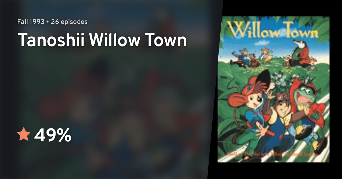 Tanoshii Willow Town Anilist