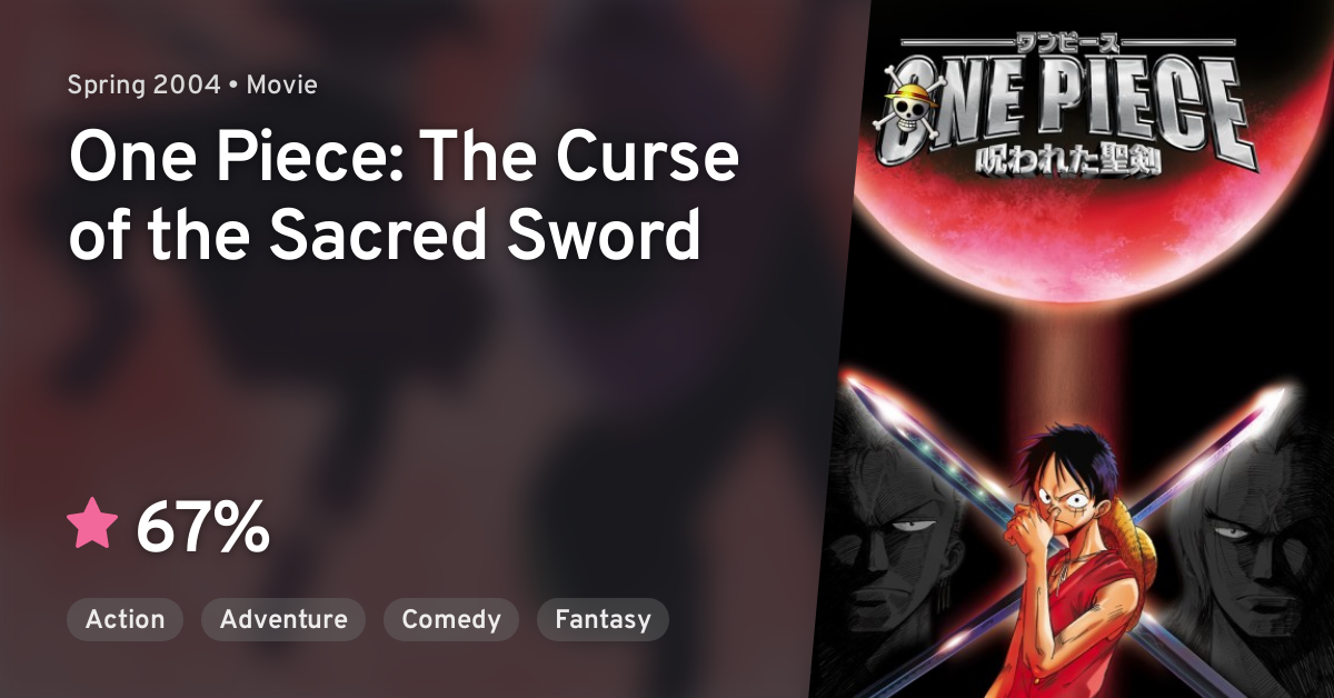 One Piece Norowareta Seiken One Piece The Curse Of The Sacred Sword Anilist