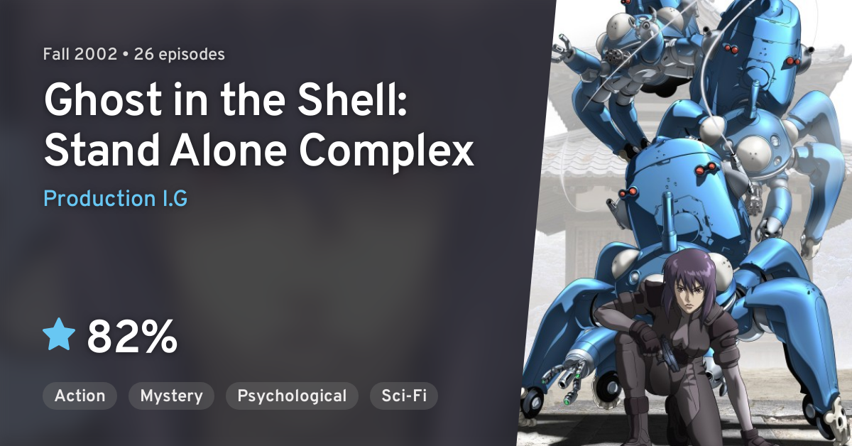 Koukaku Kidoutai Ghost In The Shell Stand Alone Complex SAC