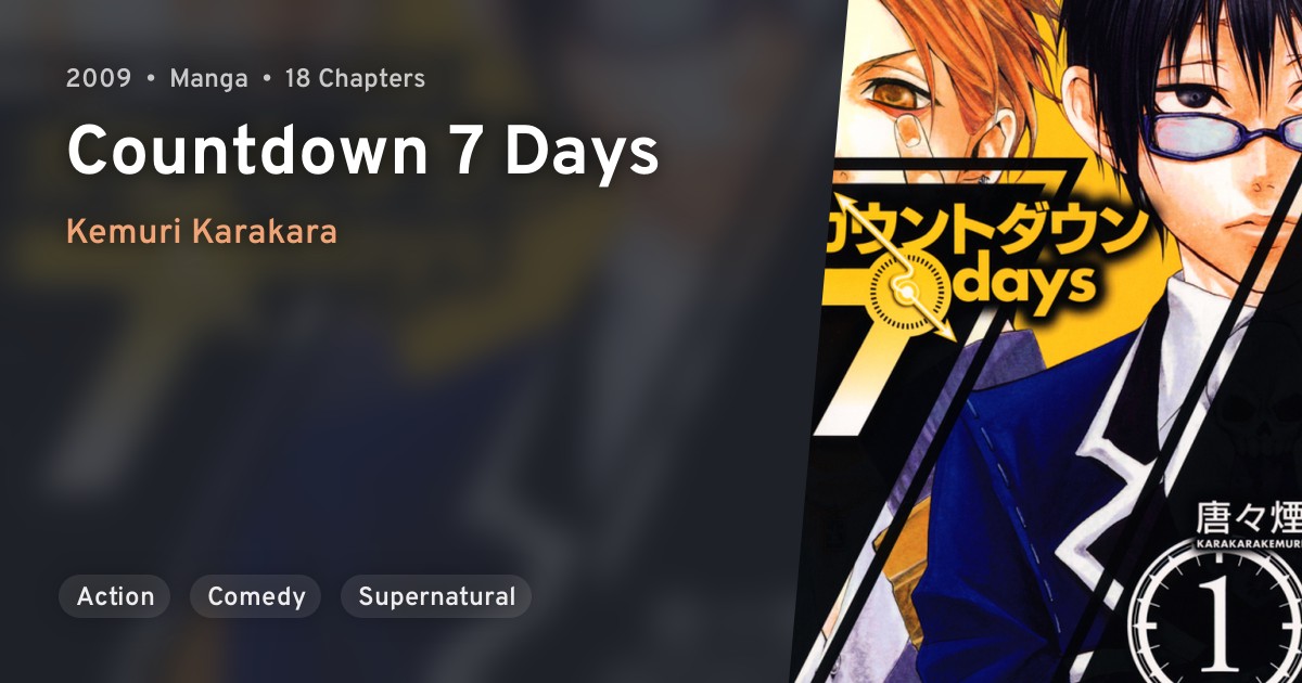Countdown 7 Days · AniList