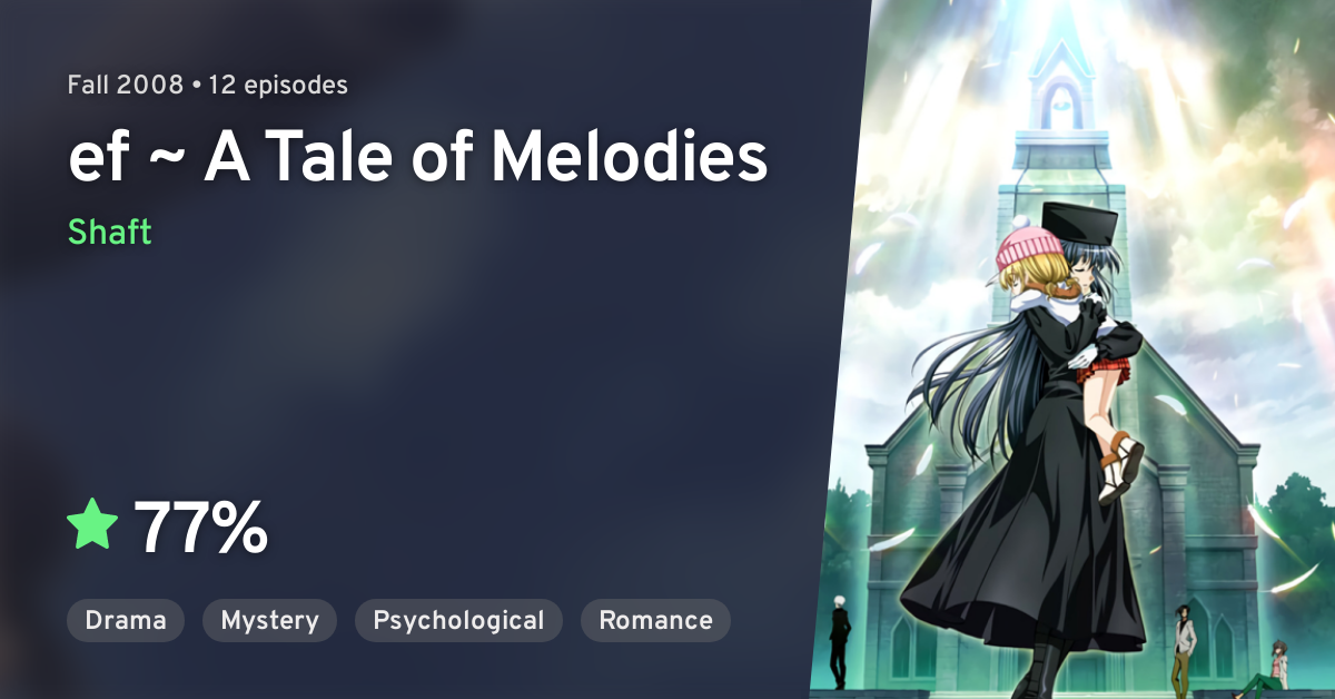 Ef A Tale Of Melodies Ef A Tale Of Melodies Anilist