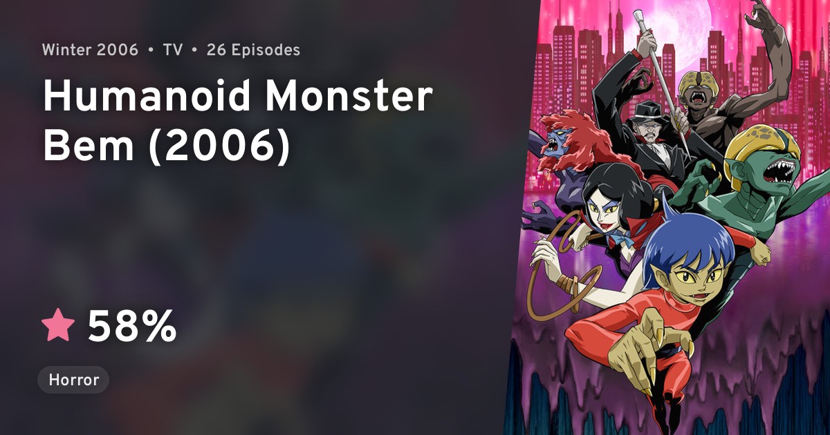 Youkai Ningen Bem 06 Humanoid Monster Bem Anilist
