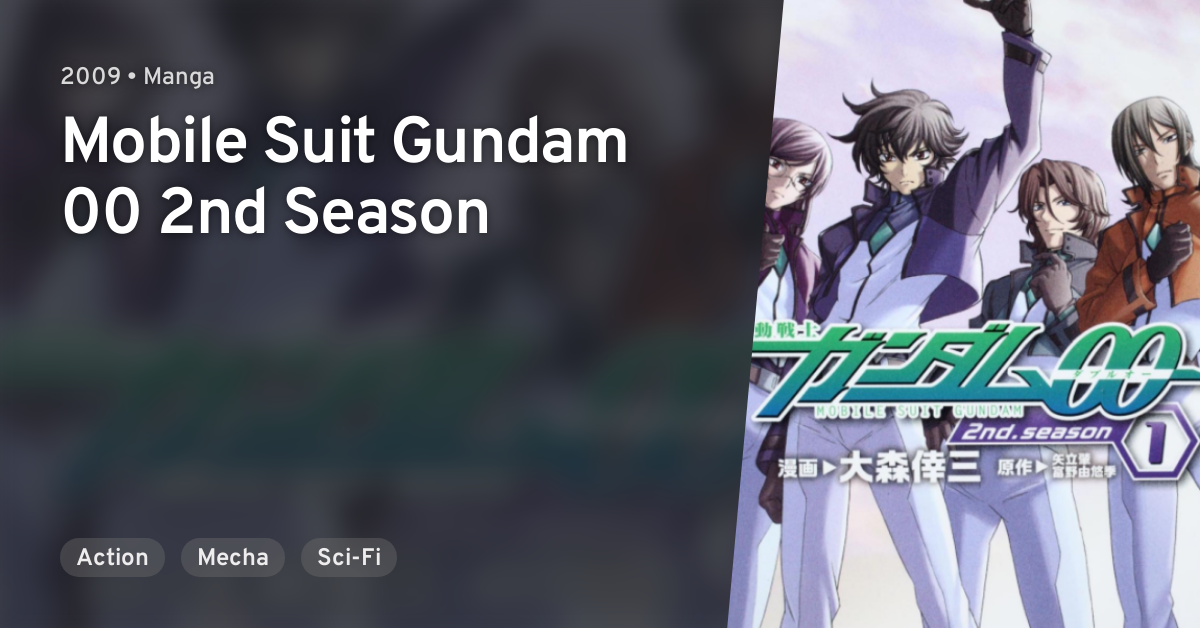 Kidou Senshi Gundam 00 2nd Season Mobile Suit Gundam 00 2nd Season Anilist