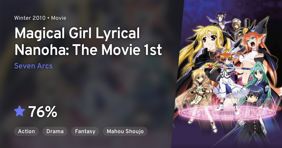 Magical Girl Lyrical Nanoha the Movie 1st (2010) - IMDb