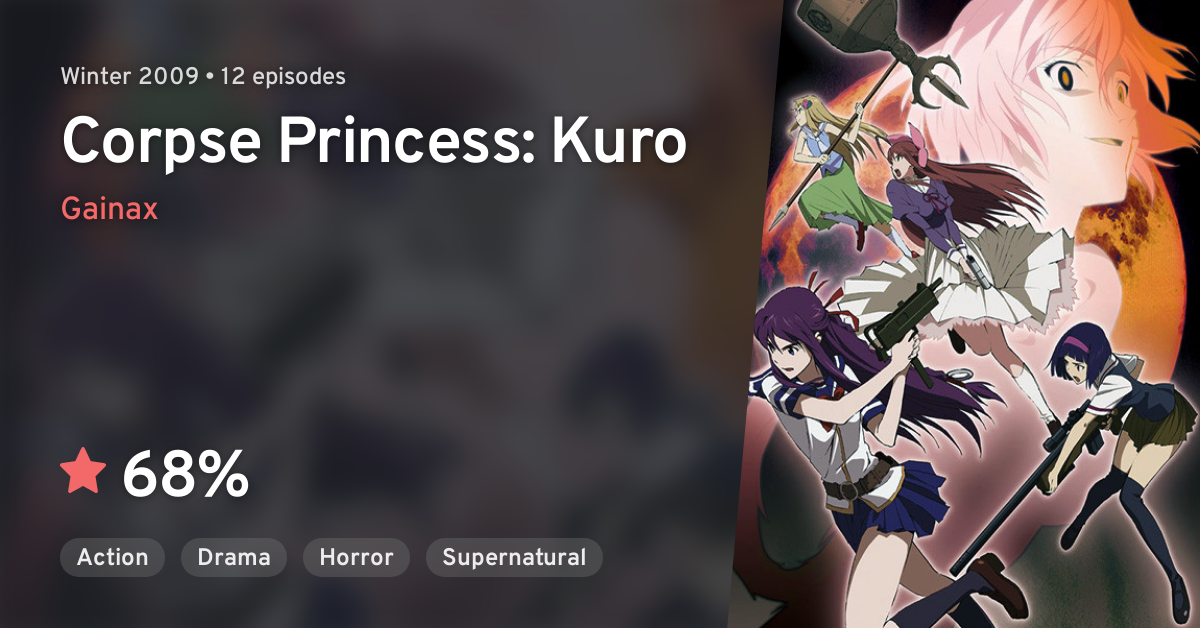 Corpse Princess: Kuro (Season Two) by The Otaku Author / Anime Blog Tracker