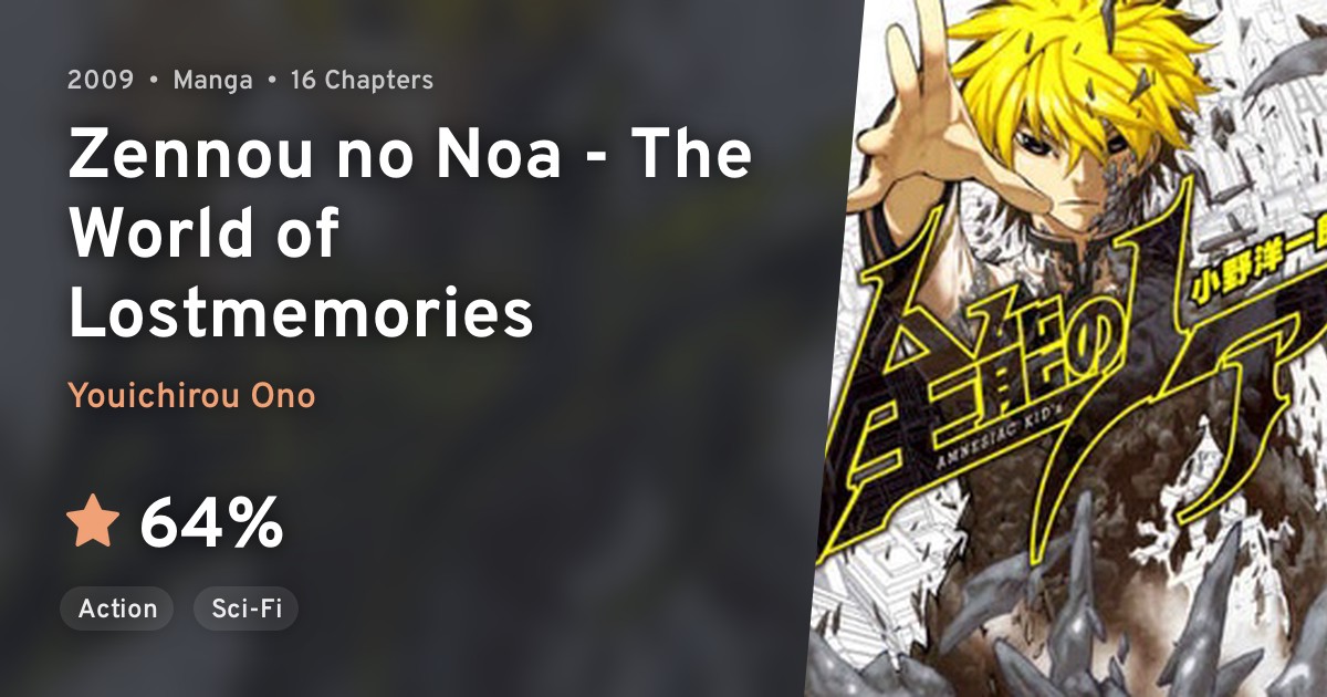 Zennou no Noa - The World of Lostmemories · AniList