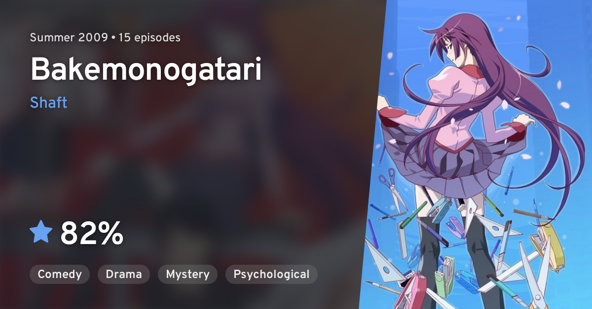 Bakemonogatari Anilist