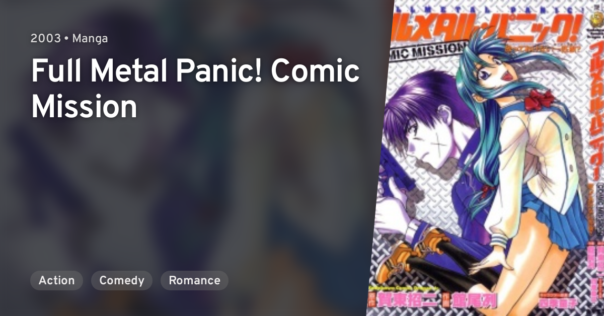 Full Metal Panic Comic Mission Anilist