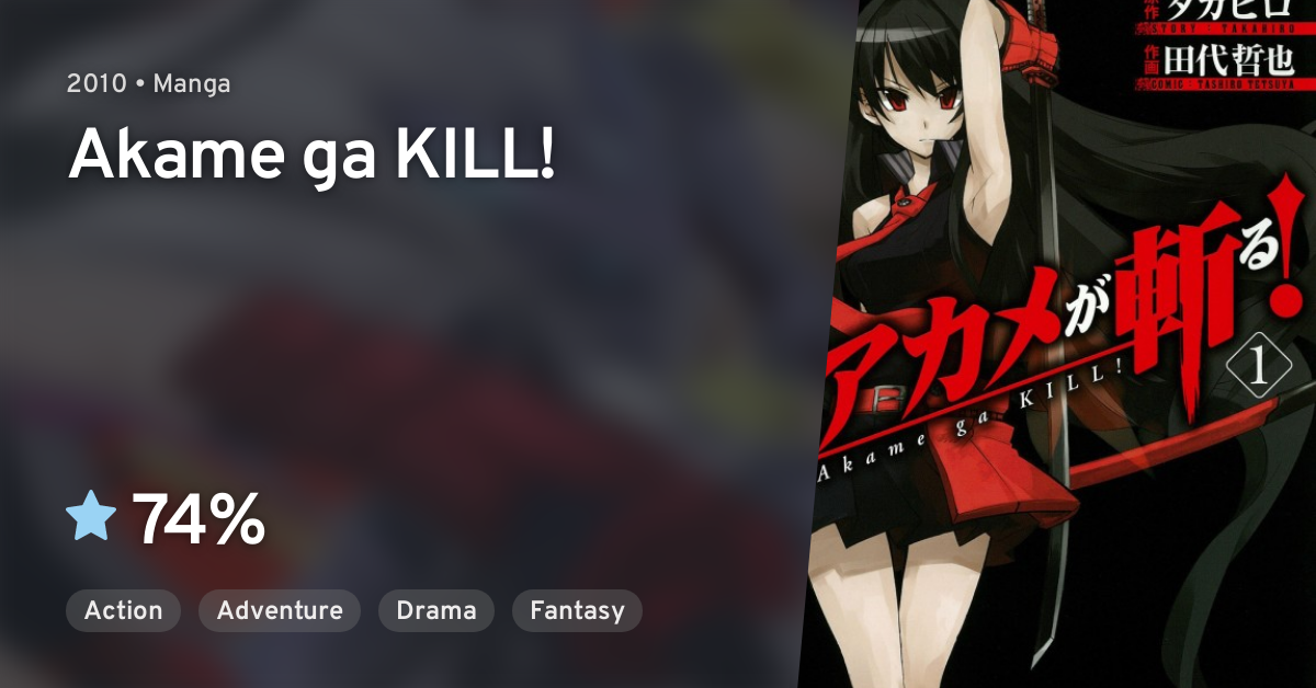 CodeBlazeFate's review of Akame ga Kill! · AniList