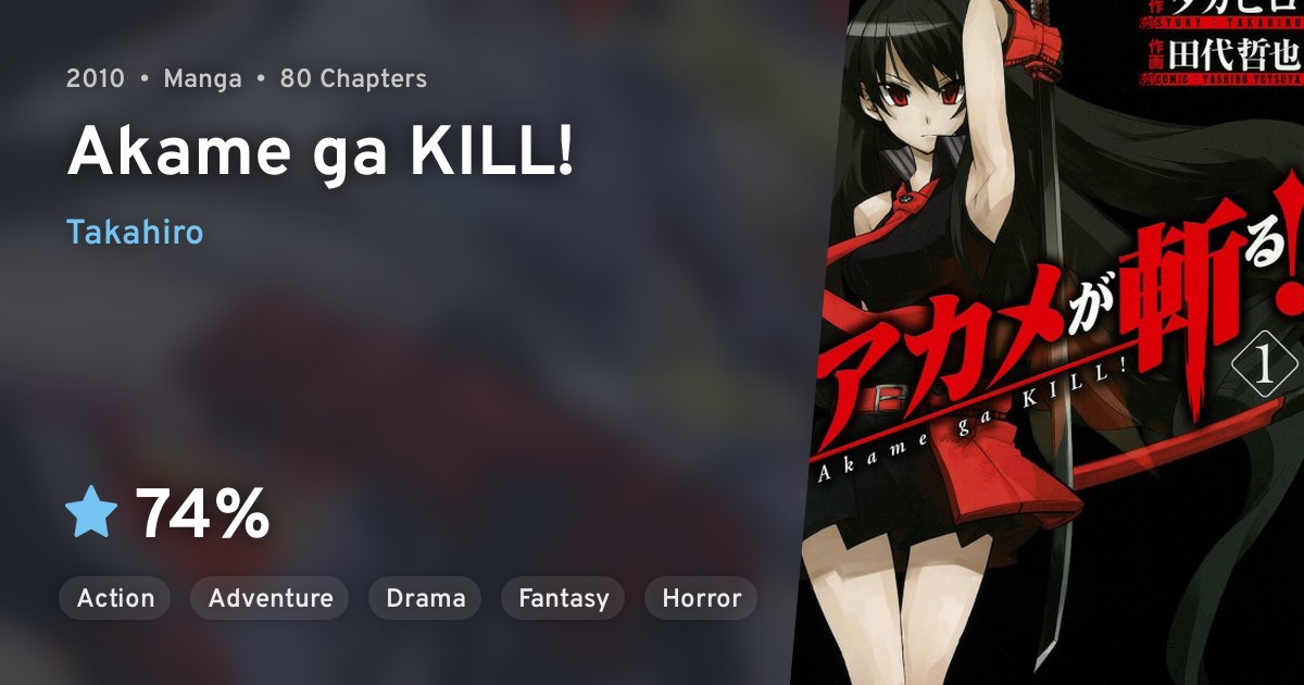 Akame ga Kill! · AniList