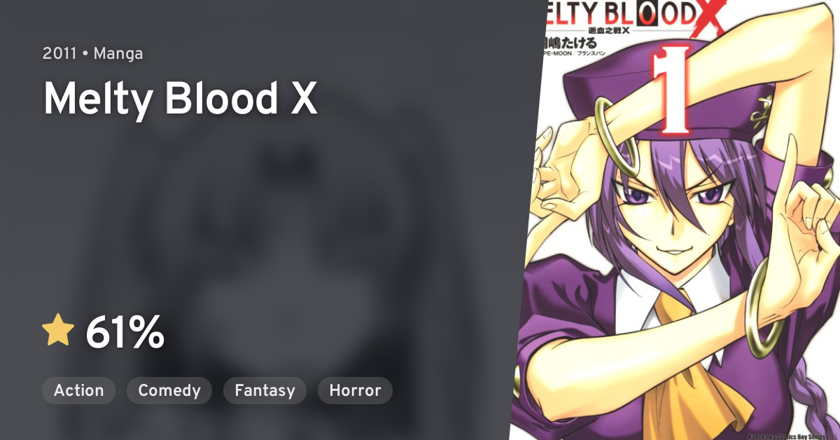 Melty Blood X Anilist