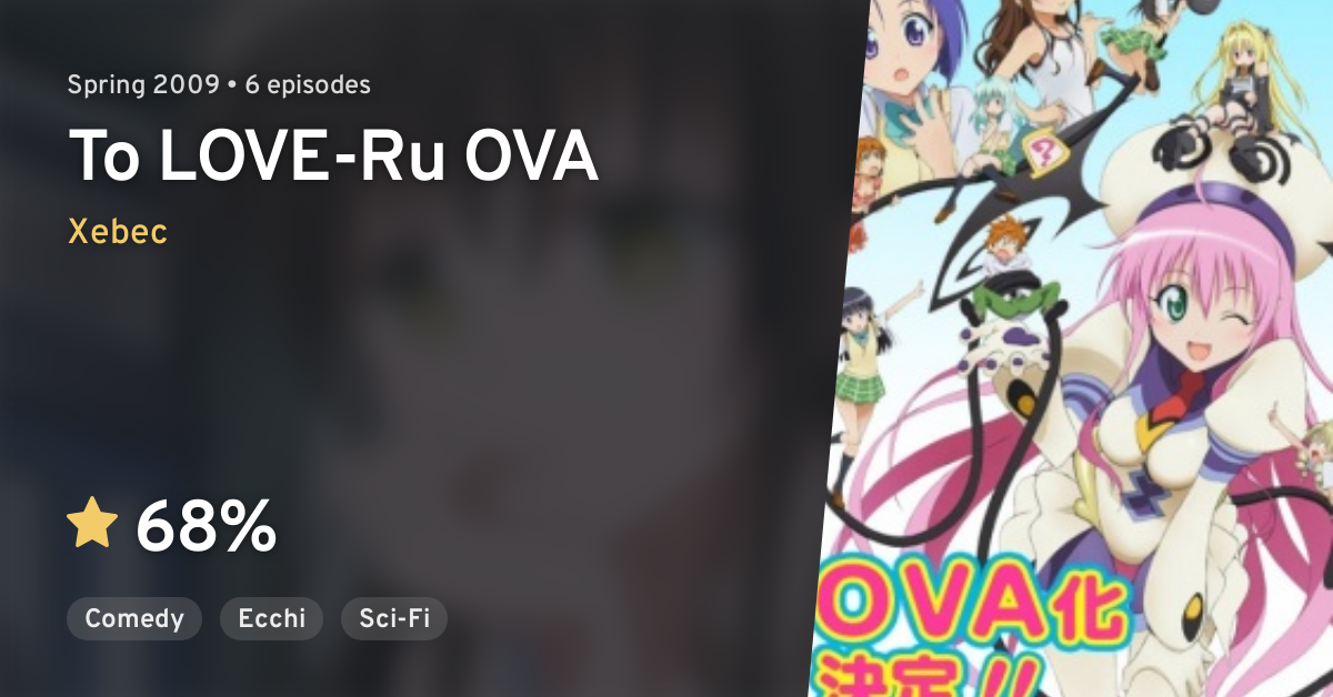 To LOVE-Ru OVA · AniList