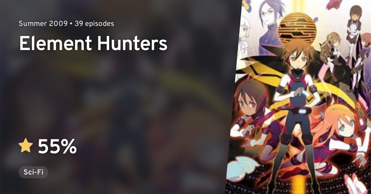 Element Hunters  Anime Characters