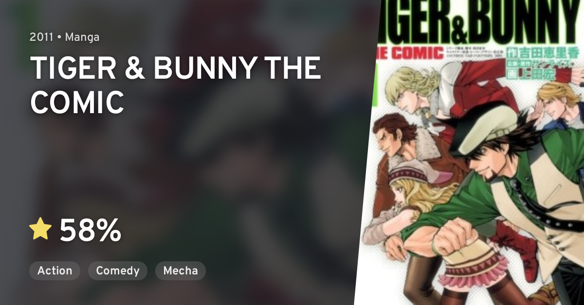 Tiger Bunny The Comic Anilist