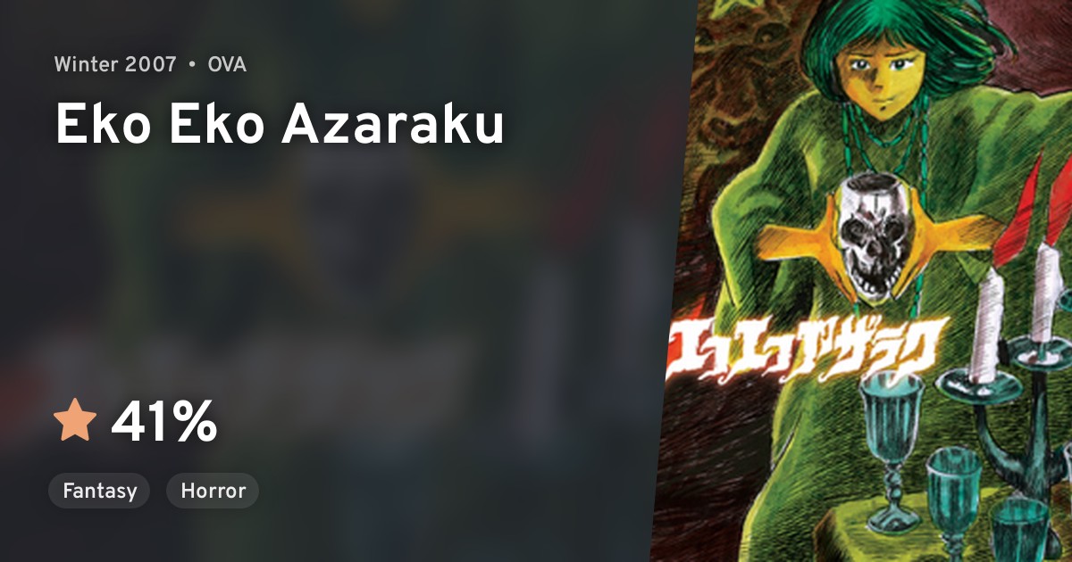 Eko Eko Azaraku Anilist