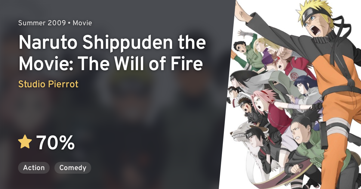 Naruto Shippuden The Movie The Will Of Fire Eng Sub NARUTO: Shippuuden - Hi no Ishi wo Tsugu Mono (Naruto Shippuden the