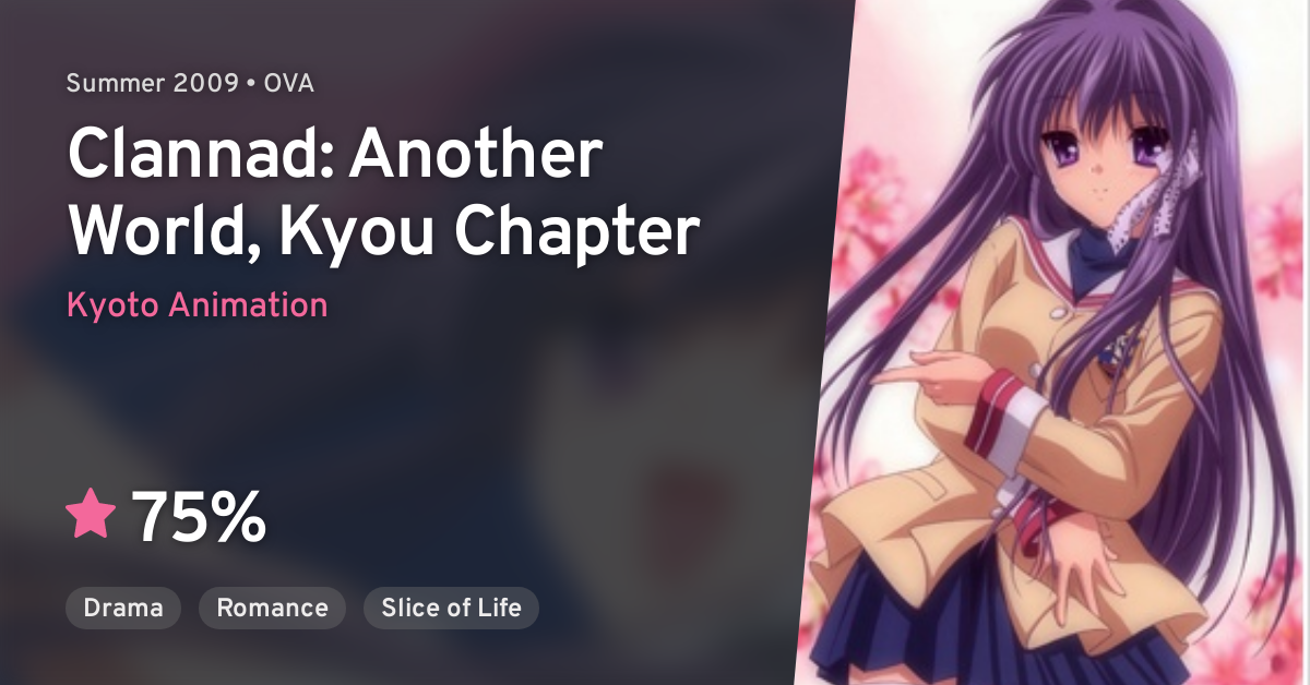 Anime Like Clannad: Another World, Kyou Chapter