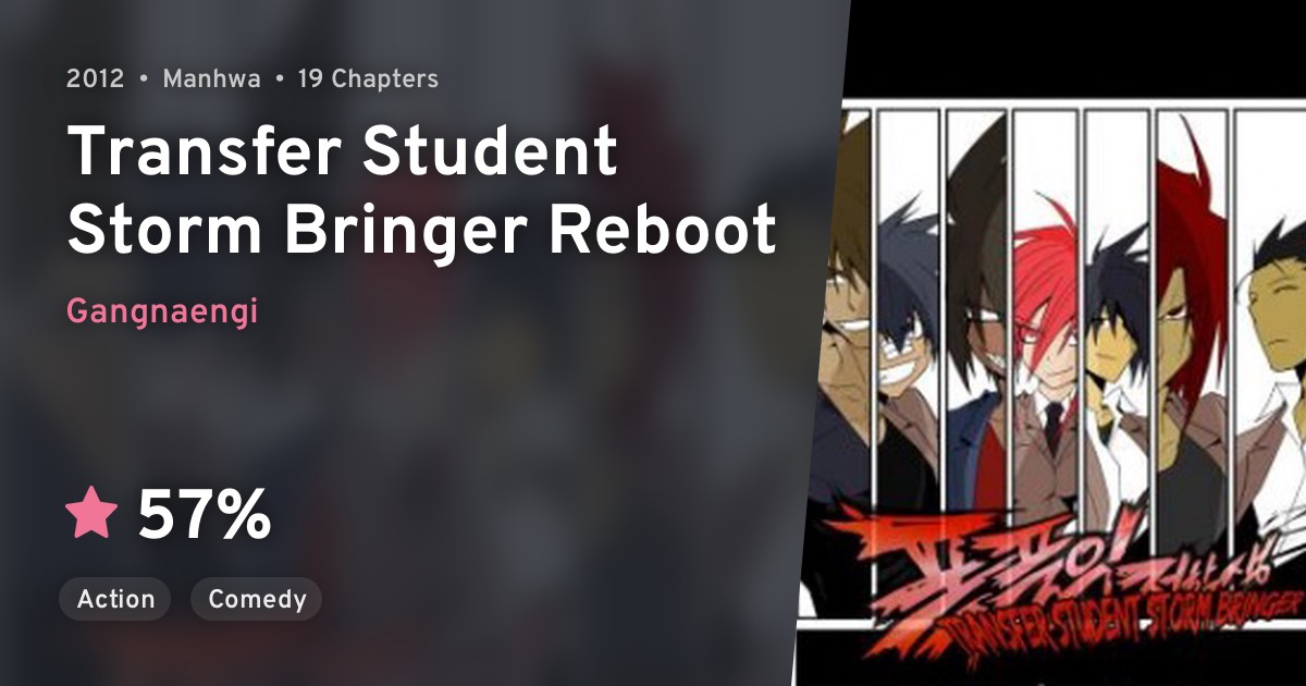 Transfer Student Storm Bringer Reboot · AniList