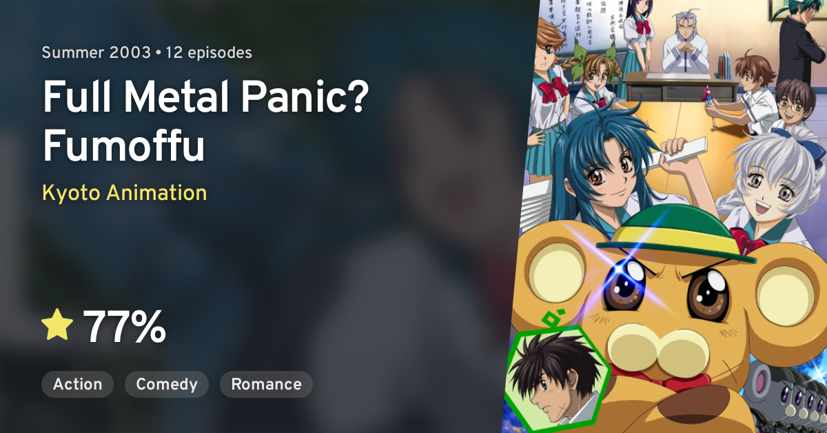 Full metal panic on sale fumoffu episode 1