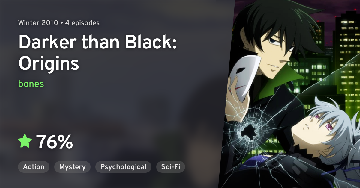 Stream Darker Than Black Gaiden - Darker Than Black by Sunner Cracker