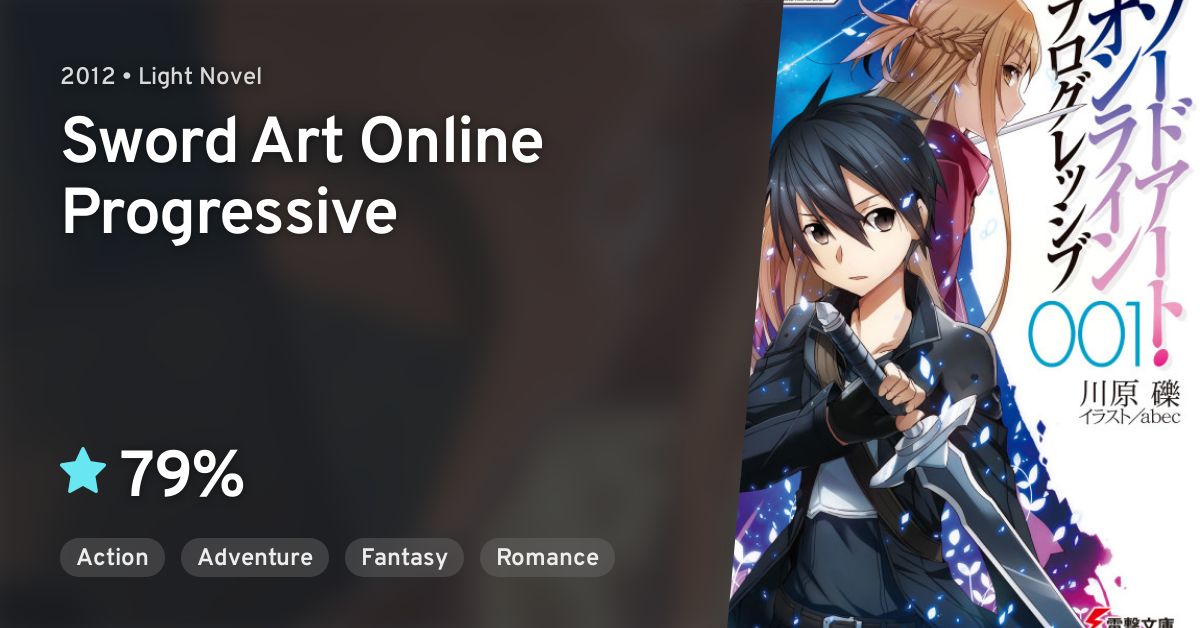Sword Art Online: Progressive (Sword Art Online Progressive) · AniList