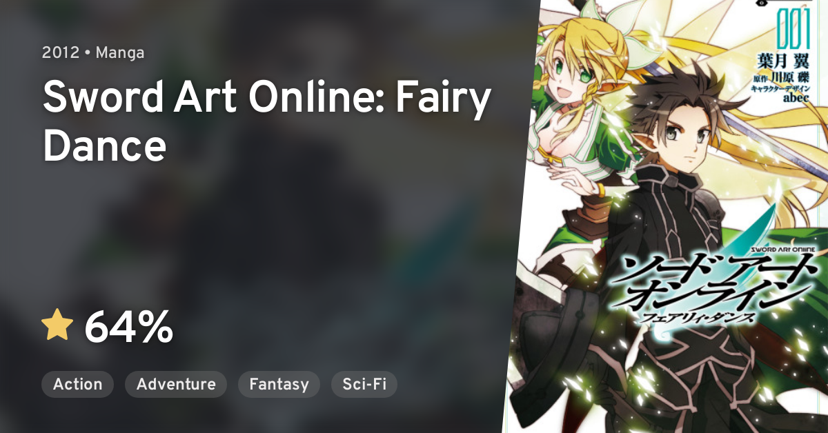 Sword Art Online: Fairy Dance Manga