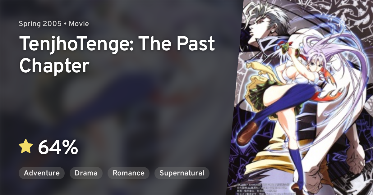 Tenjou Tenge: The Past Chapter - Anime - AniDB