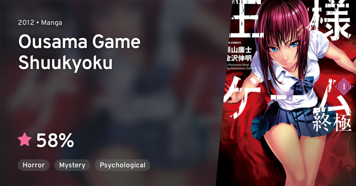 Ousama Game Shuukyoku · AniList