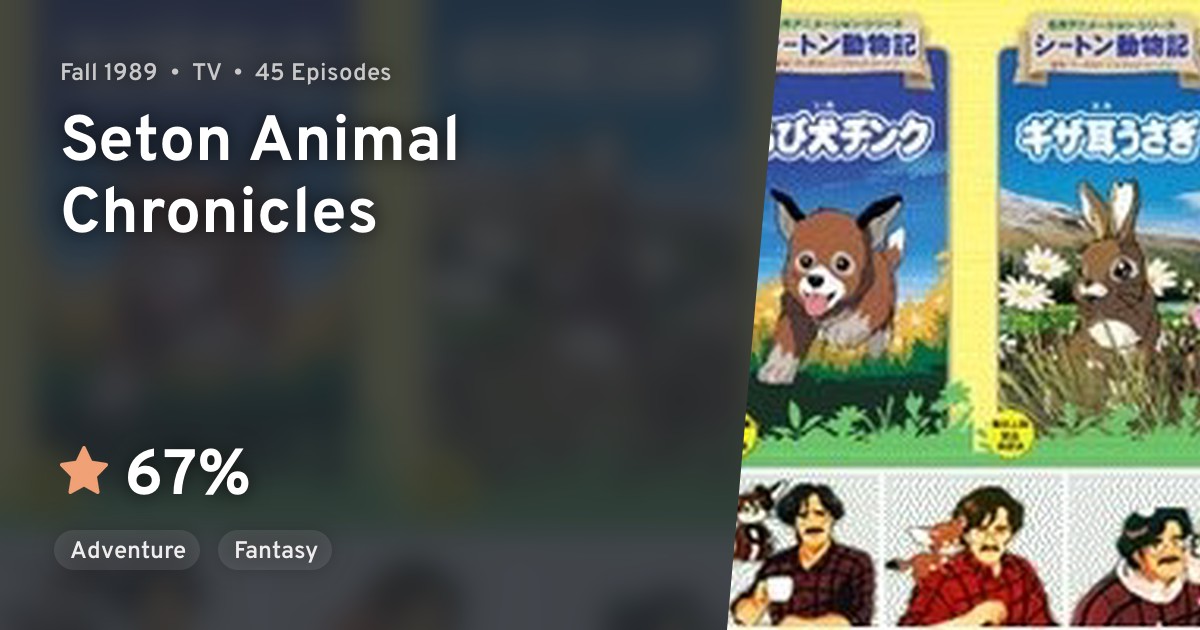 Seton Doubutsuki (Seton Animal Chronicles) · AniList
