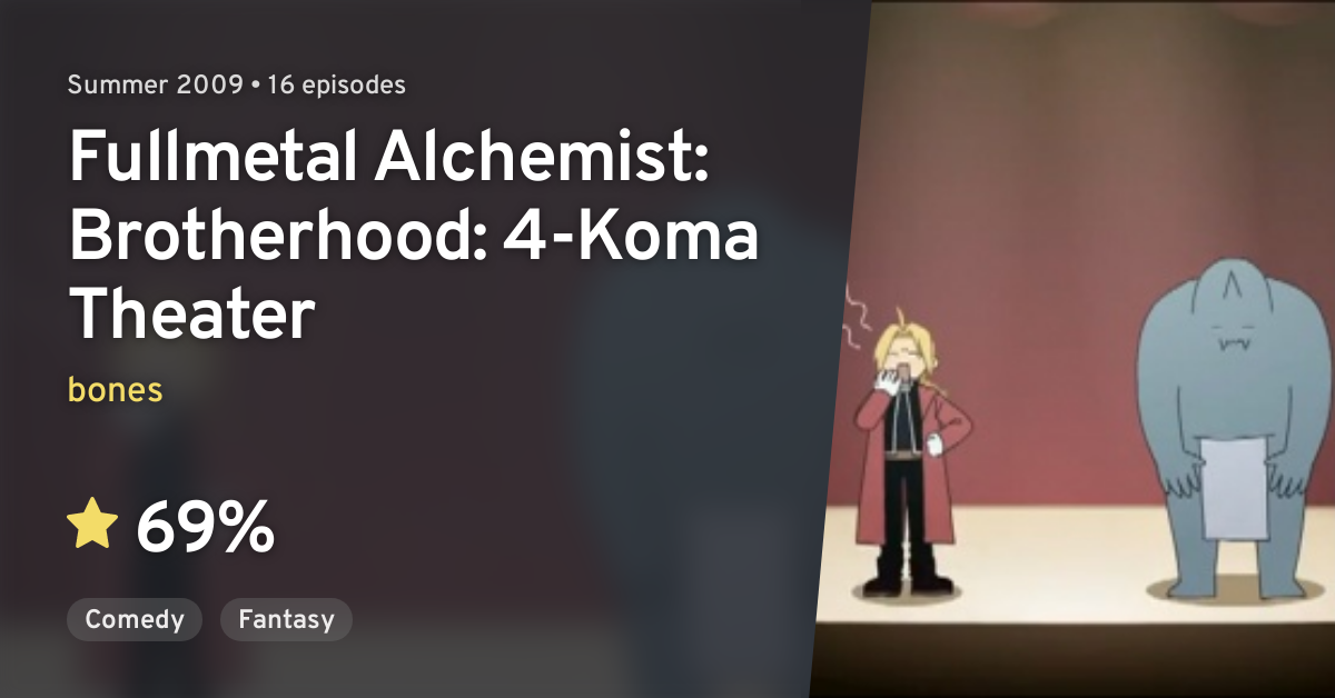 Characters appearing in Fullmetal Alchemist: Brotherhood: 4-Koma