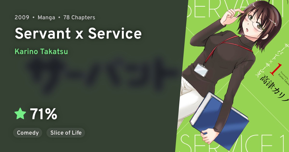 Servant X Service Wallpaper Servant X Service Episode 9.