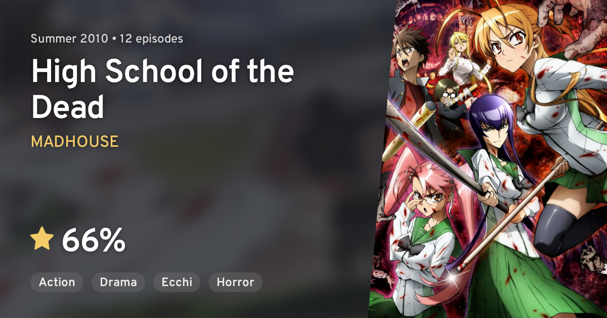 Anime Forever: Gakuen Mokushiroku: High School of The Dead