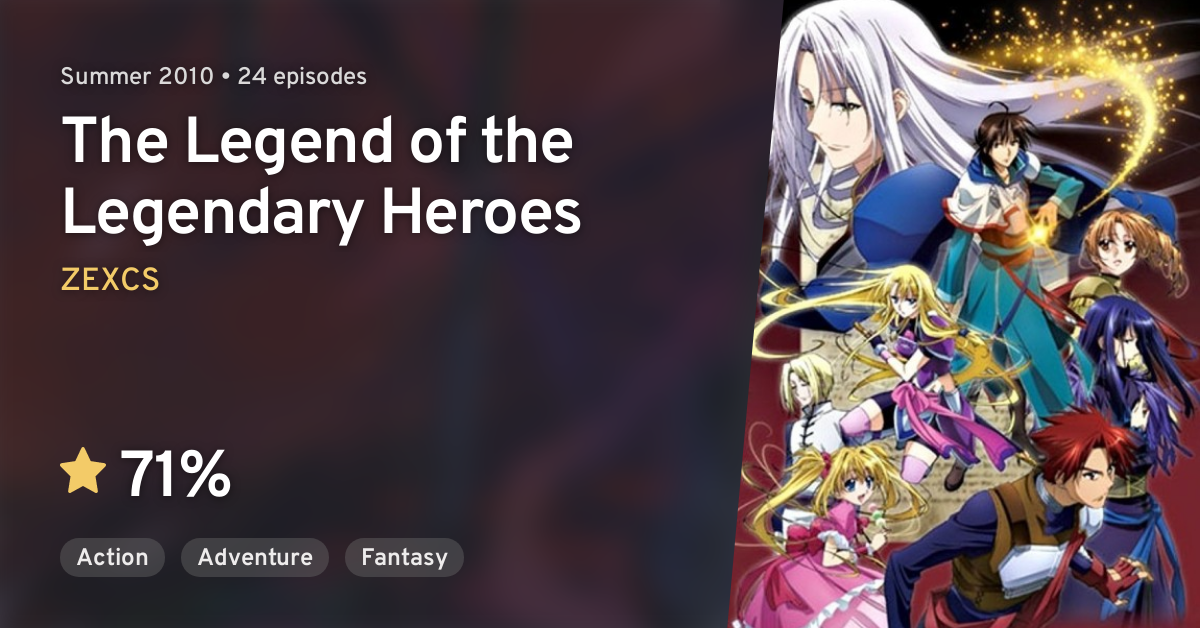 Photos The Legend of the Legendary Heroes Anime