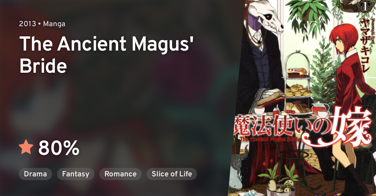 The Ancient Magus' Bride (Mahou Tsukai no Yome) El chico del oeste