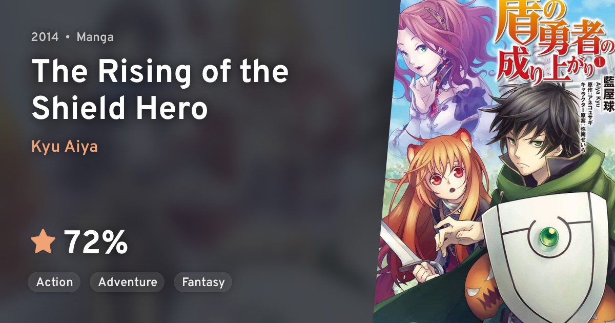 Tate No Yuusha No Nariagari The Rising Of The Shield Hero Anilist