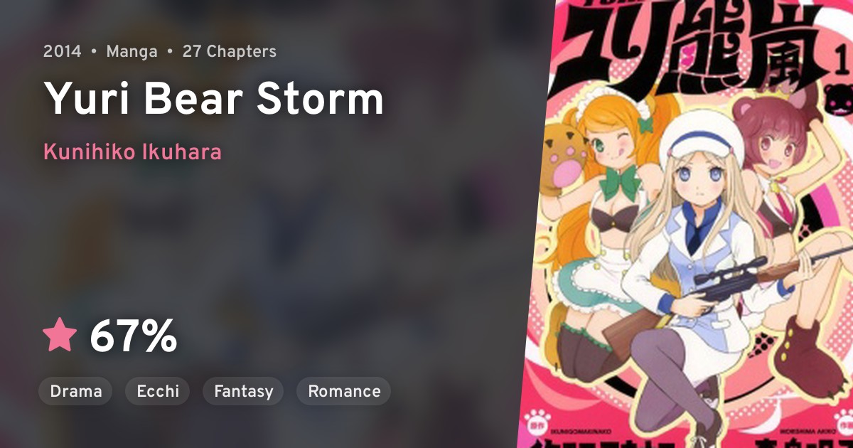 Yuri Kuma Arashi Yuri Bear Storm Anilist