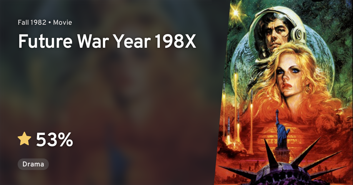 Future War 198X-nen (Future War Year 198X) · AniList