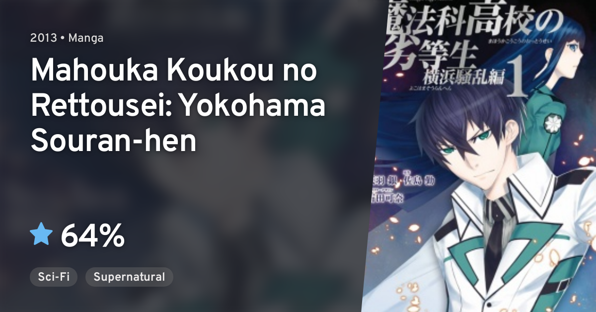 Mahouka Koukou no Rettousei: Yokohama Souran-hen · AniList